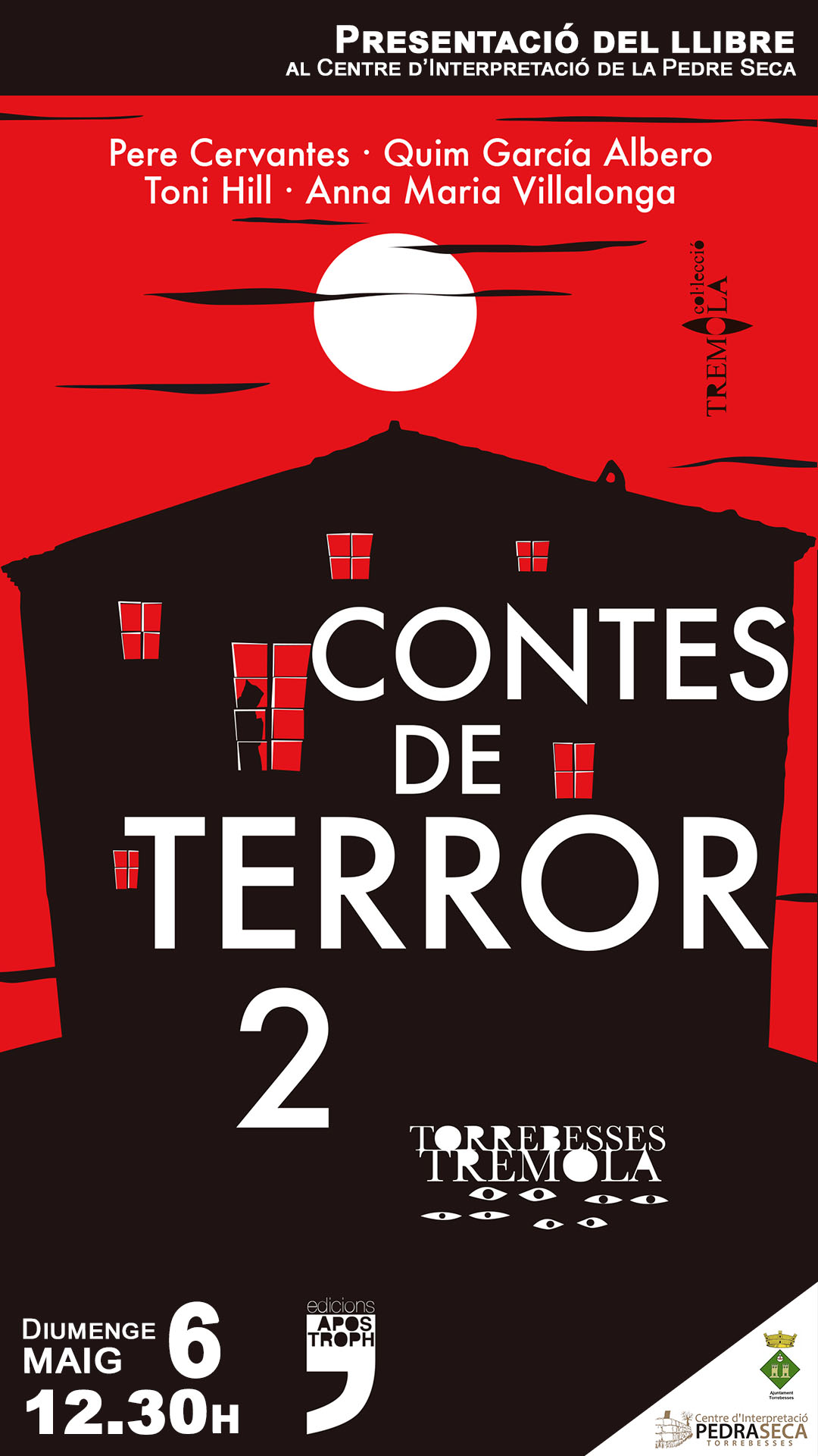 Cartell de la presentació del llibre